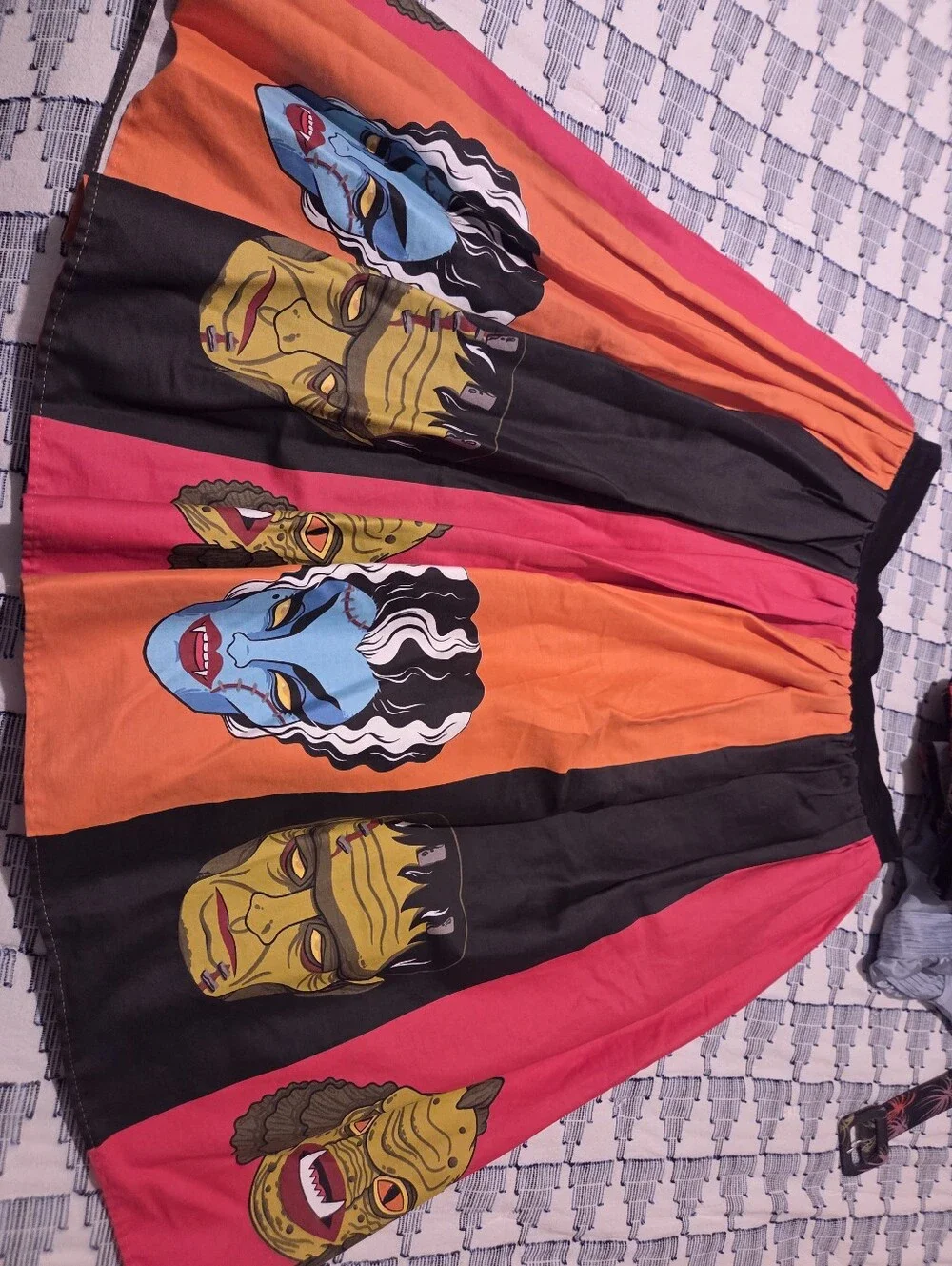 Discontinued Monster Mask Skirt - Picture 2 of 4